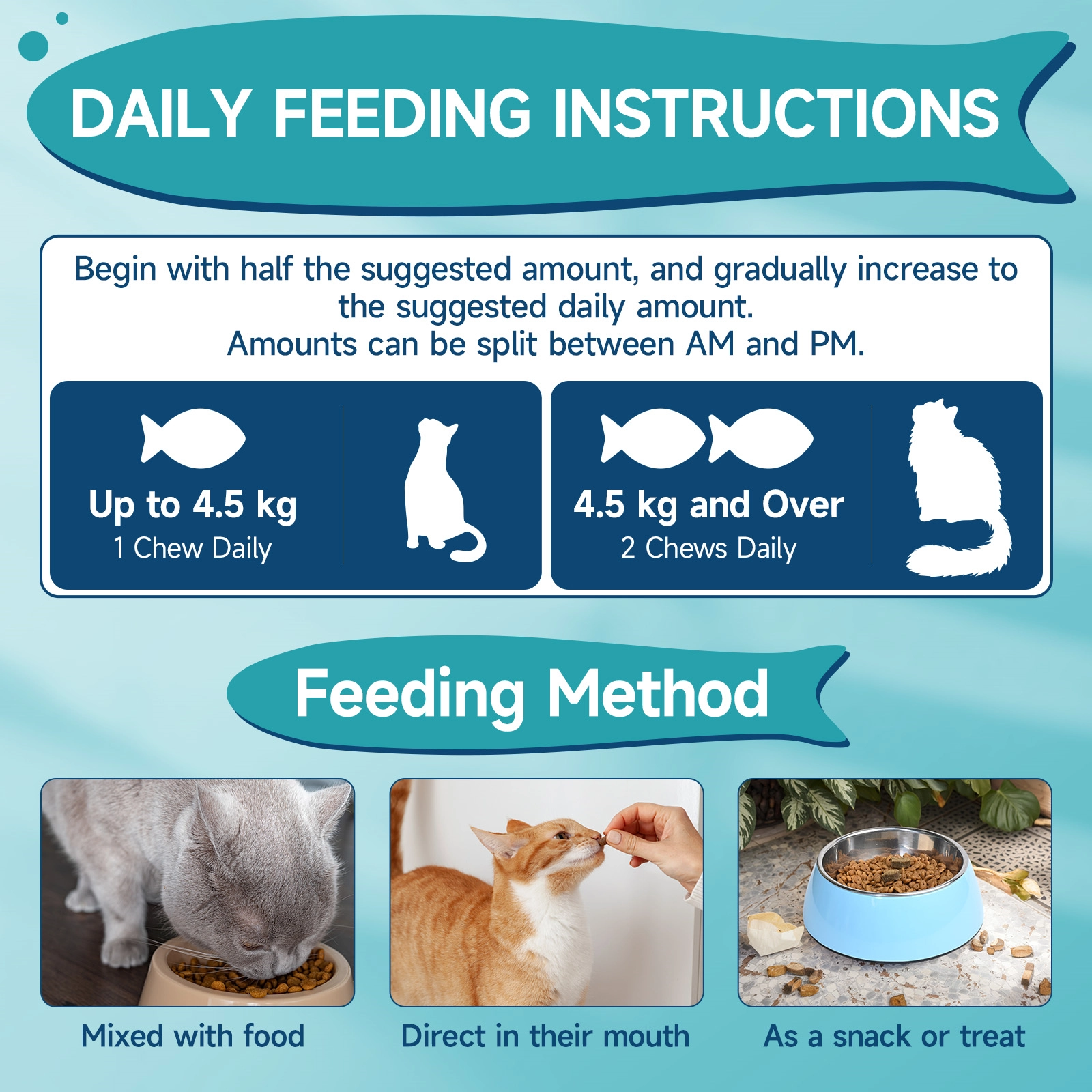 Flea & Tick Chews for Cats – Natural Soft Chews with Brewer’s Yeast ...
